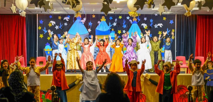 Gulf British Academy's Year 1 classes perform Cinderella productions