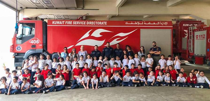 Fire Station KS1 trip - Gulf British Academy