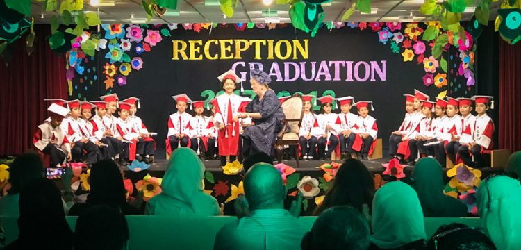 Reception Graduation 2018 - Gulf British Academy