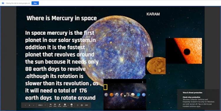 The Earth and Beyond